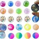 24Pcs Bouncy Balls for Kids,32mm Bouncing Balls Bulk,Goodie Bags Stuffers,Treasure Box Toys for Classroom Birthday Party Favors for Kids 3-5 4-8 8-12