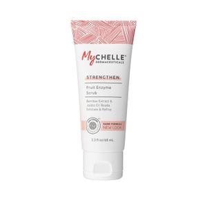 MyCHELLE Dermaceuticals Fruit Enzyme Cleanser (2.3 Fl Oz) - Gentle Facial Cleanser & Skin Cleanser with Concentrated Fruit-Infused Actives & Antioxidants - Cleanses & Strengthens Skin