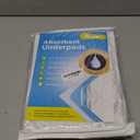 Waterproof Washable Incontinence Bed pad,24"X28" (3 Pack),Reusable Absorbency Underpads Sheet Mattress Protector for Adults, Kids and Pets