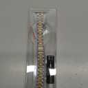 MioHHR Slim Metal Band Compatible with Apple Watch Band 42mm(Series 11 10) 41mm(Series 9 8 7) 40mm(Series 6 5 4 SE3/2/1) 38mm(Series 3 2 1),Stainless Steel iWatch Bands for Women,Silver/Gold