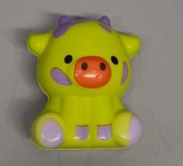 Mini Squish Yellow Cow Toy