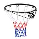 ICSPOID Basketball Rim Goal 18 ", Replacement Basketball Rim Goal Hoop Net for Indoor Outdoor