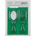 4 x Comb and mirror set