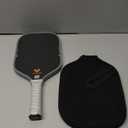 Pickleball Paddles, Carbon Fiber Pickleball Paddle with a 16mm Shark Power Polymer Core, The Pickleball Rackets Designed for Ultimate Spin & Consistency