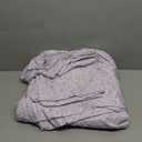 Amazon Basics Lightweight Super Soft Easy Care Microfiber Bed Sheet Set with 14" Deep Pockets - King, Lavender Paisley