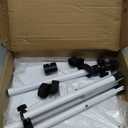 Projector Stand, 22 to 55 Inch Laptop Stand,Projector Tripod with Phone Holder,Tripod for Projector,DJ Equipment,Projector Stand for Outdoor Movies,Office, Home, Stage or Studio (White)