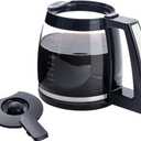DGB-400, DGB-400NAS, SS-15, SS-15P1, SS-16, SS-4N1(NAS), SS-GB1(NAS), CHW-16 Glass Coffee Carafe Replacement for Cuisinart Coffee Maker 12-Cup Pot Replace DGB-400CF, SS-15/16CRF, SS-4N1CRF, CHW-16CRF.
