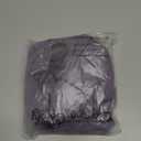 Soft Toilet Seat Cover - Plush & Thick Fabric Toilet Seat Warmer for Round & Elongated 14x18" Toilet Seats - Reusable, Machine-Washable, Easy-Install - Gift-Ready Packaging - Purple Ash