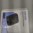 meross Smart Thermostat for Home, WiFi Thermostat Works with Matter, Alexa, Apple Home, Google Assistant, App & Voice Control, 7x24h Scheduling, Energy Saving, C-Wire Required (White)