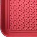 Boot Tray 2 Pack Large Multifunctional Boot Mat Washable Indoor or Outdoor Tray Mat for Shoes Boots Plants Pots Paint Tins Pet Bowls Car Storage, 30 x 15 x 1.2 Inches