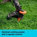 BLACK+DECKER 20V MAX Cordless Resin Blade Trimmer Kit with Battery and Charger Included (BCRB922H1)
