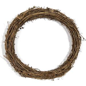 Cousin Grapevine Wreath, 10-Inch, Brown