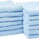 Simpli-Magic Cotton Hand Towels, 12 Pack, 16 x 27, Blue
