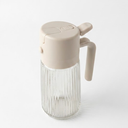 Press Type Oil Sprayer Bottle Glass Reusable for Kitchen Grilling