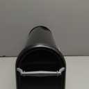 Architectural Mailboxes Chadwick Galvanized Steel Post Mount Mailbox, 8950B-10, Black, Medium Capacity