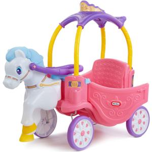 Little Tikes Princess Horse & Carriage, Multicolor Large