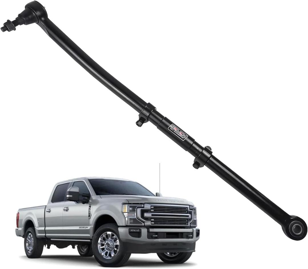 Forged Front Adjustable Track Bar for 1.5-8 Inch Lift | Heavy-Duty Forged Steel | Front Axle Centering Upgrade | Compatible with Ford F-250 F-350 Super Duty 2017-2025 | Improves Stability & Handling