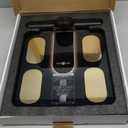 RunStar Smart Scale FSA&HSA Eligible, 8 Electrodes Digital Bathroom Scale for Body Weight and Fat, BMI, Muscle Mass 28 Body Composition Measurement, with Full-Color TFT LCD on Retractable Handle (black)