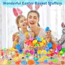 200 Pack Prefilled Easter Eggs with Toy Inside, Filled Plastic Easter Eggs, Surprise Eggs with Assorted Toys, Easter Egg Hunt, Easter Basket Stuffers, Party Favors Bulk for Kid/Toddler/Boy/Girl
