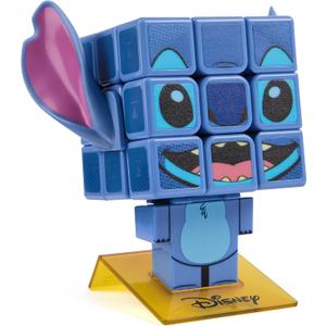 Rubiks Cube, Stitch Cuber, Disney Collectible & Desk Dcor, Problem-Solving Brain Teaser, Color-Matching Disney Puzzle, Fidget Toy, Sensory Puzzle, Stocking Stuffers for Ages 8 & Up