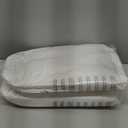 Amazon Basics Down Alternative Pillows for Stomach and Back Sleepers, Soft Density, Standard, Pack of 2, White, 26 in L x 20 in W