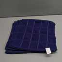 Glynniss Kitchen Dish Cloths for Washing Dishes, Cotton Dish Rags for Drying Cleaning, Pack of 8 Dishcloths (Navy Blue, 12x12 inches)