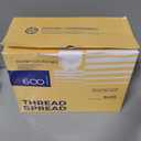 THREAD SPREAD King/California King Duvet Cover, 600 Thread Count Sateen 3Pc Egyptian Cotton Duvet Cover Set, 100% Pure Cotton Comforter Cover, 2 Pillow Shams, Zipper Closure, 7 Corner Ties - (White)