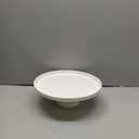 KOBIKOBI 13 Inch Cake Stand, Ceramic Cake Stands for Party, Elegant Wedding Cake Plate for Dessert Table Display, Dessert and Cupcake Stand for Party, Baby Shower, Birthday, White