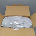 Westinghouse Electric Blanket Queen Size, Soft Luxury Faux Fur & Sherpa Heated Blanket with 10 Heating Levels & 1-12 Hours Auto Off, Fast Heating Blanket, Machine Washable, 84x 90 Inch Light Grey