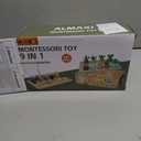 Toddlers Montessori Wooden Educational Toys for Baby Boys Girls Age 1 2 3 Year Old, Shape Sorting Toys 1st One First Birthday Girl Gifts for Kids 1-3, Wood Preschool Learning Fine Motor Skills Game