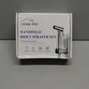 Handheld Bidet Sprayer for Toilet, Premium Stainless Steel Bathroom Bidet Sprayer Set, Baby Cloth Diaper Sprayer with Superior Complete Spray Hoses Kit, Support Wall or Toilet Mount