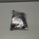 Women's Foldable Flats  Portable Ballet Slippers Shoes for Travel, Wedding  Fits in Purse (XX-Large, Black Sequin+expandable Tote)