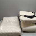 Dog Car Seat for Medium/Large Dogs,2 Clip-On Safety Leashs for 2 Small Dogs,Removable and Washable Comfy Pet Car Seat,Easy to Install and Clean (Beige, Large)