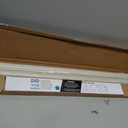 BlastHome® Luxury Fixed Length Curtain Rod, 5 ft, Brushed White