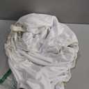 Box Spring Cover Full Size with Smooth and Elastic Woven Material, Alternates for Bed Skirt, Wrinkle & Fading Resistant, Washable, Dustproof, White