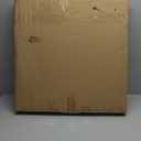 Round Ottoman Table Tray Round-24 - Rustic Wooden Serving Tray for Farmhouse Decorative Oversized Coffee Table Trays Living Room Kitchen Counter Breakfast Black