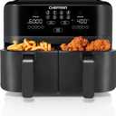 Chefman TurboFry Digital Touch Dual Basket Air Fryer, XL