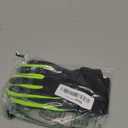 SIMARI Kids Winter Gloves Touchscreen Warm Thermal Water-Resistant for Boy Girl Running Cycling Snow Skiing in Cold Weather (Large(8-10 years), Green Flash)