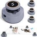 Jripae Interactive Cat Toys for Indoor Cats DIY Multi-Track Chase | Adjustable Speed,Electric Moving Treadmill Feather lure Toy Self-Play for Bored Kittens Adult Cats Hunt Instinct Exercise Run
