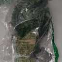 Mini Christmas Tree with Lights, Holiday Artificial Flocked Mini Christmas Tree Decoration, Includes 50 LED Warm Yellow Lights and Cloth Bag, Indoor Home Evergreen Tabletop Decor 2ft/24 inch