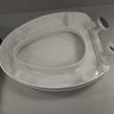 KOHLER 25875-0 Hyten 3" Height, Elevated Soft Close Elongated Toilet Seat, Contoured Seat with Grip-Tight Bumpers, Quick-Attach Hardware, No Slam Toilet Seat, White