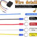 2PCS 12V Wireless Winch Remote Control Kit Winch Controller Switch for Winches