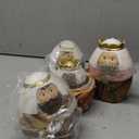 Roman Holy Family Three Kings and Shepherd Christmas Nativity Nesting Dolls Set of 4