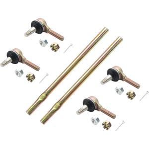 Tie Rod End Kit, Compatible With 1987-2006 Yamaha Banshee 350, 95-05 Yamaha Wolverine 350, 97-99 Big Bear 350, Ball Joint Set, ATV UTV Part Accessories