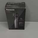 Panasonic Body Groomer for Men and Women, Unisex Wet/Dry Cordless Electric Body Hair Trimmer with 2 Comb Attachments, Multi-Directional Shaving in Sensitive Areas - ER-GK80-S (Black)