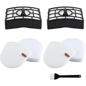 VIEWALL Filter Replacement for Shark ZU560 ZU561 ZU562 ZU572 UV650 UV725 ZU660 CU530 UV730 Rotator Navigator Zero-M Lift-Away Speed Upright Vacuum, Part XFFK560 XHEPA560, 2 HEPA, 2 Foam & Felt Filter