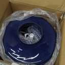 New Electric Garlic Peeler Machine, Electric Grape Peeling Machine, Automatic Peeler Skin Remover Tool for Garlic, Cherry Tomatoes, and Small Fruits, Navy Blue