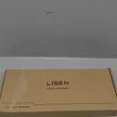 LISEN Tablet Stand iPad Stand for Desk Mount [Ultra Sturdy 2 Clamps] iPad Holder for Tablet Holder Mount Desk Accessories for Men fits iPhone Kindle 4-13" Device Valenties Day Gifts for Women (Black)