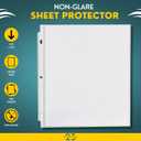 Always23 Sheet Protectors, Clear Sheet Protectors, Plastic Sheet Protectors, Nonglare, Economy 200 Pack