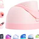 Premium Replacement Lid for Owala FreeSip, One Button Leakproof Top, Fits 16-40oz (16/24/32/40oz) Bottles, BPA-Free Durable Hinge Pink